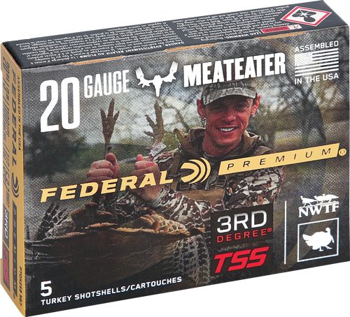Federal PTDX258567 Premium 3rd Degree 20 Gauge 3in 1 1/2oz 5/6/7 Shot 5 Per view 2