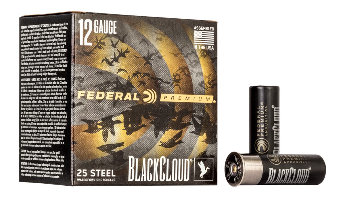 Federal PWBX1421 Black Cloud FS 12 Gauge 3in 1 1/4oz 1 Shot 25 Per Box/10 C
