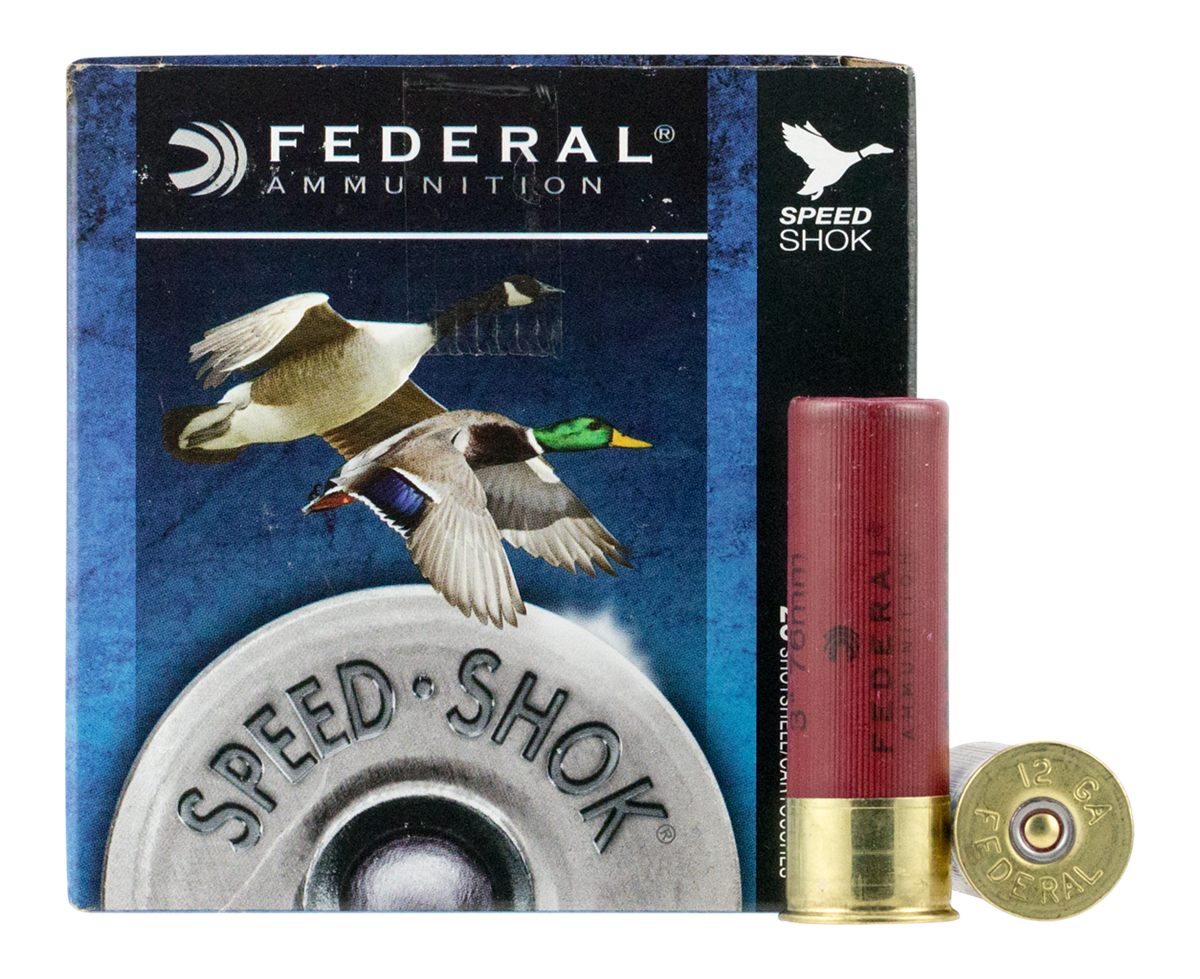 Federal WF1421 Speed-Shok 12 Gauge 3in 1 1/4oz 1 Shot 25 Per Box/10 Case