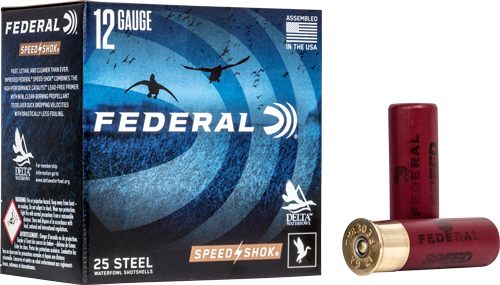 Federal WF1421 Speed-Shok 12 Gauge 3in 1 1/4oz 1 Shot 25 Per Box/10 Case view 3