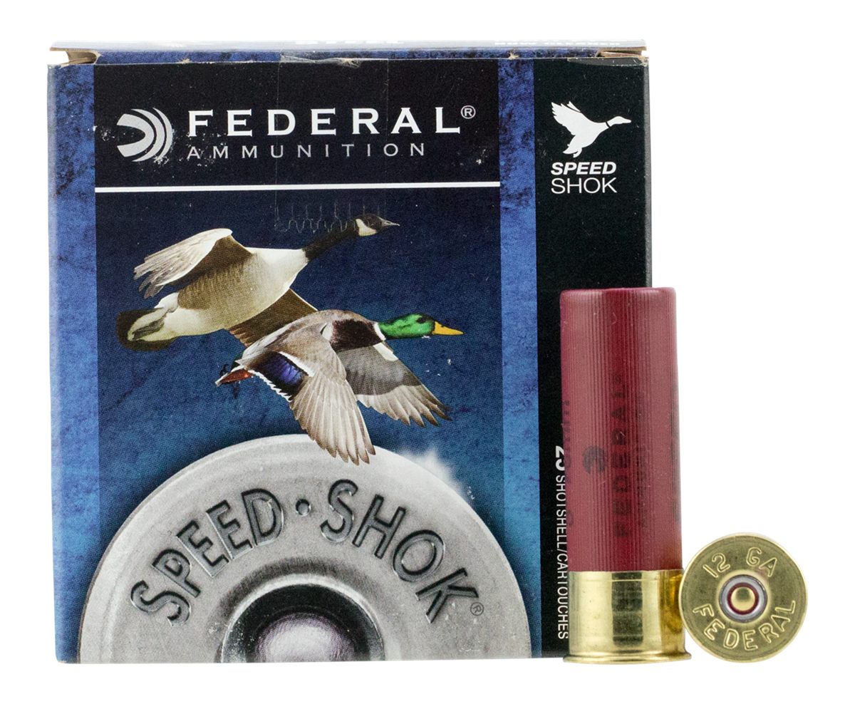 Federal Cartridge WF1422 Speed-Shok 12 Gauge 3in 1 1/4oz 2 Shot 25 Per Box/