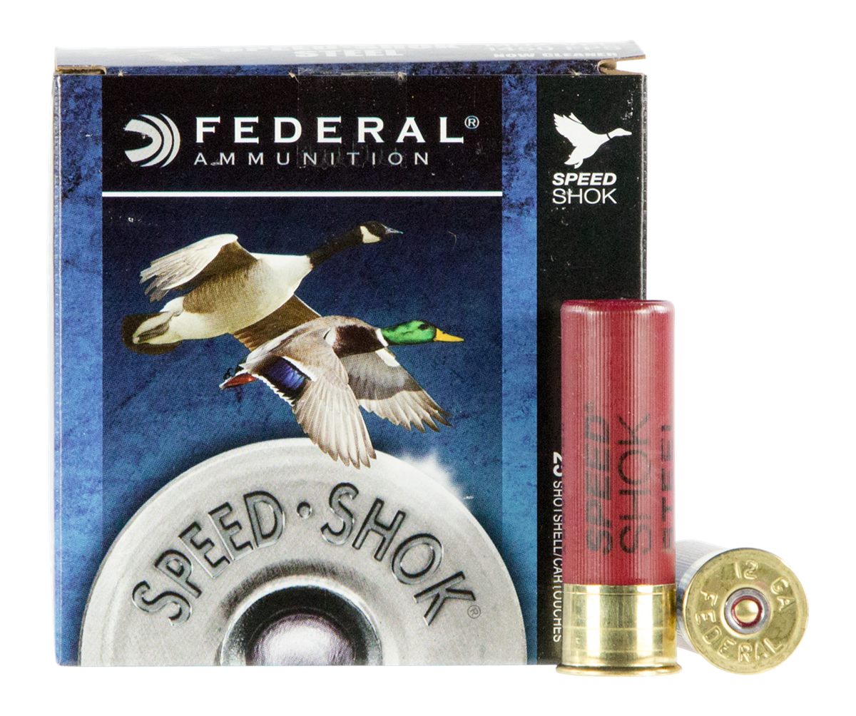 Federal WF1424 Speed-Shok 12 Gauge 3in 1 1/4oz 4 Shot 25 Per Box/10 Case