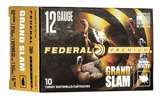 Federal Cartridge PFCX156F5 Premium Grand Slam 12 Gauge 2.75in 1 1/2oz 5 Sh view 3