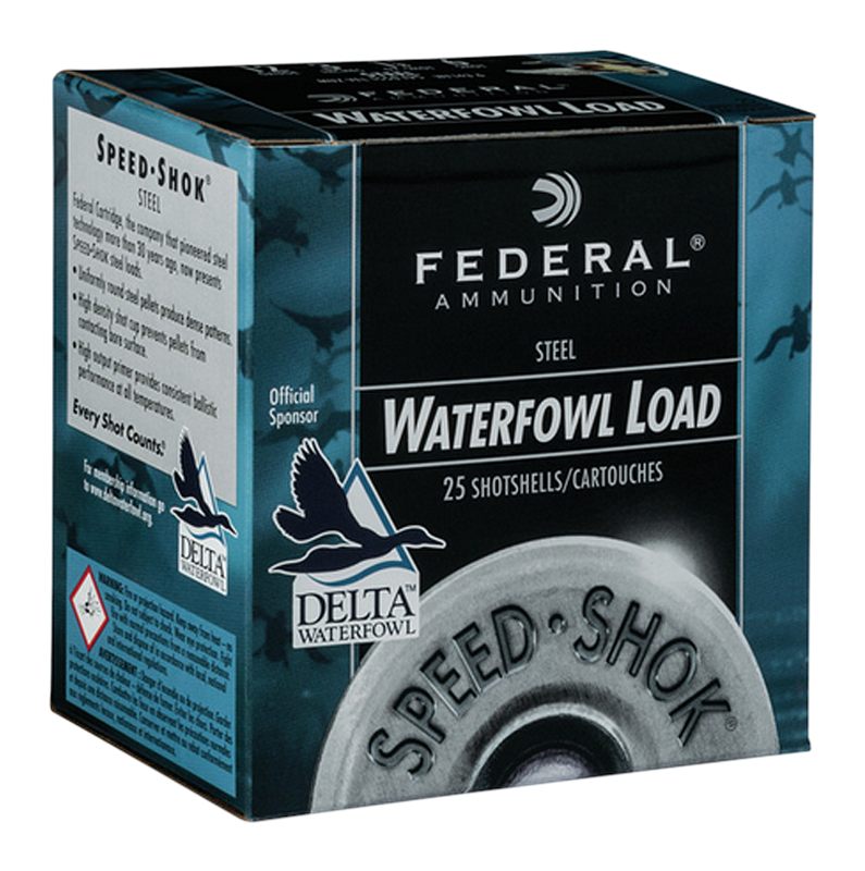 Federal Cartridge Speed-Shok High Velocity Steel Shotshells 12ga 2-3/4in 1/