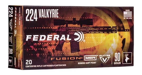 Federal F224VLKMSR1 Fusion MSR 224 Valkyrie 90gr Bonded Soft Point 20 Per B view 2