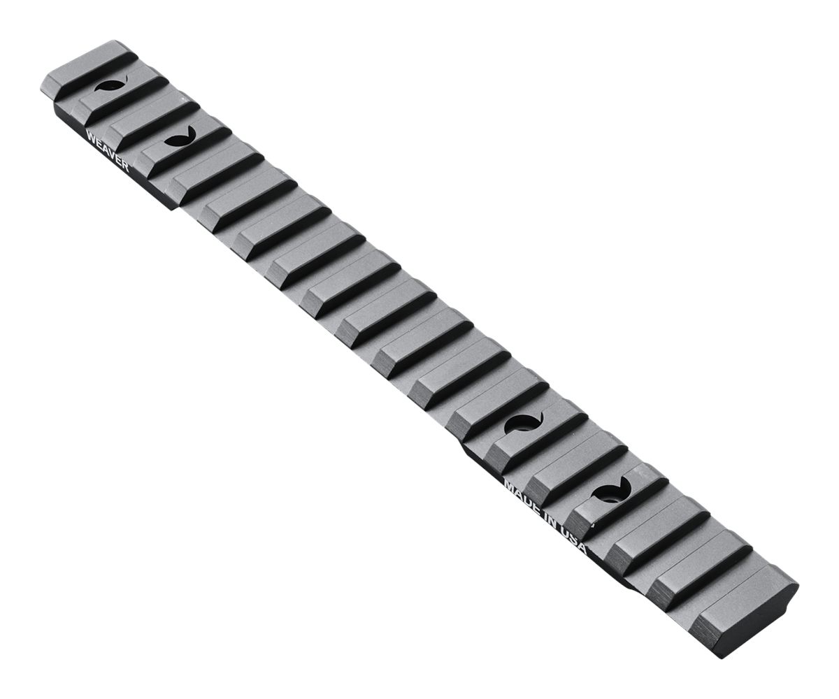 Rcbs Weaver Mounts 99476 Multi-Slot Base Extended Black Anodized Aluminum F