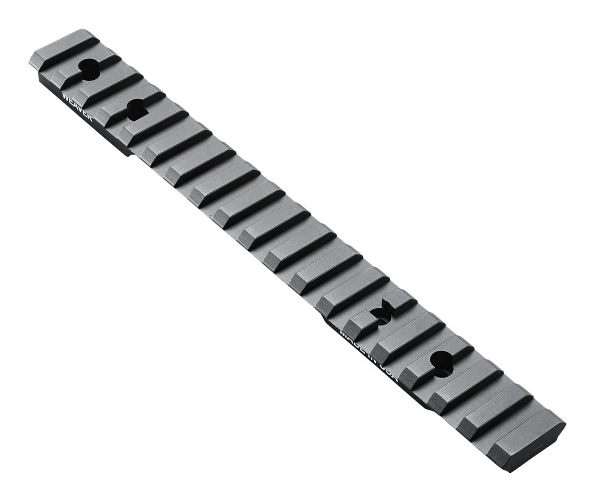 Rcbs Weaver Mounts 99480 Multi-Slot Base Extended Black Anodized Aluminum F