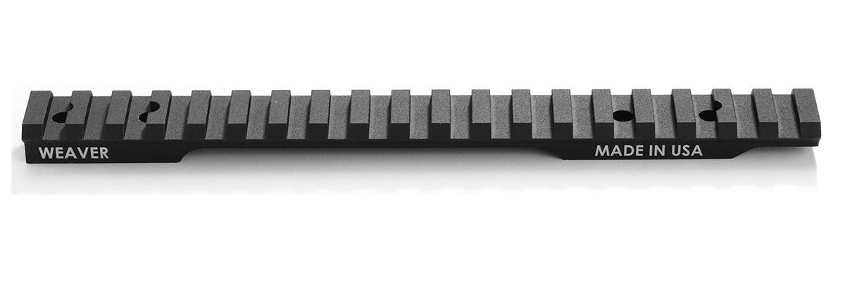 Weaver Extended Multi Slot Base Savage 10, 11, 12, 14, 16 20 MOA (6-48) view 2