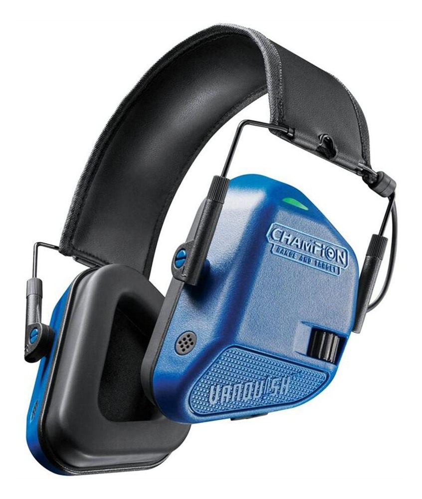 Champion Vanquish Electronic Hearing Protection Muffs (Blue) view 3