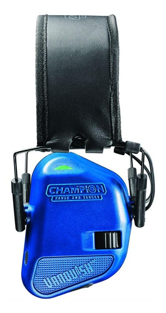 Champion Vanquish Electronic Hearing Protection Muffs (Blue) view 7