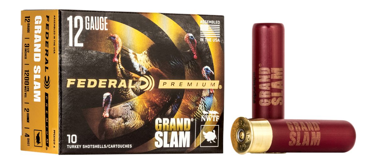Federal PFCX139F4 Premium Grand Slam 12 Gauge 3.50in 2oz 4 Shot 10 Per Box/ view 2