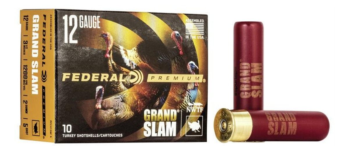 Federal Cartridge PFCX139F5 Premium Grand Slam 12 Gauge 3.50in 2oz 5 Shot 1 view 2