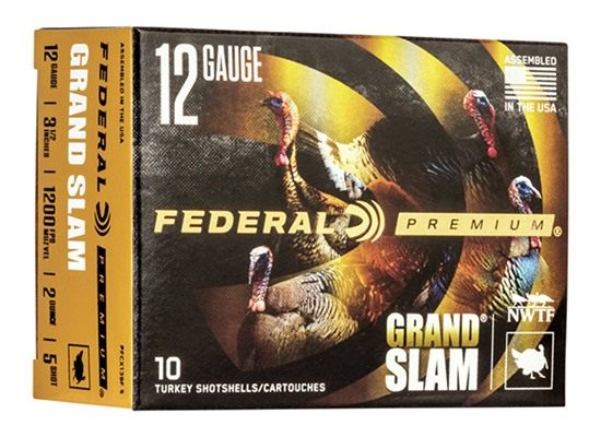 Federal Cartridge PFCX139F5 Premium Grand Slam 12 Gauge 3.50in 2oz 5 Shot 1 view 6
