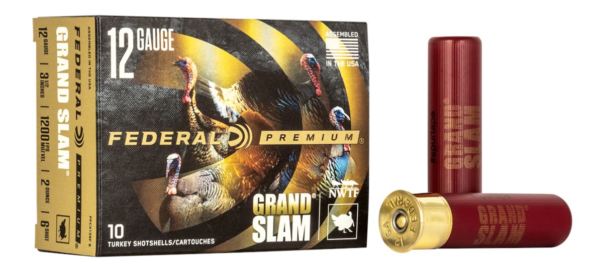 Federal Ammo PFCX139F6 Premium Grand Slam 12 Gauge 3.50in 2oz 6 Shot 10 Per