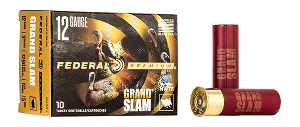 Federal PFCX157F5 Premium Grand Slam 12 Gauge 3in 1 3/4oz 5 Shot 10 Per Box view 3