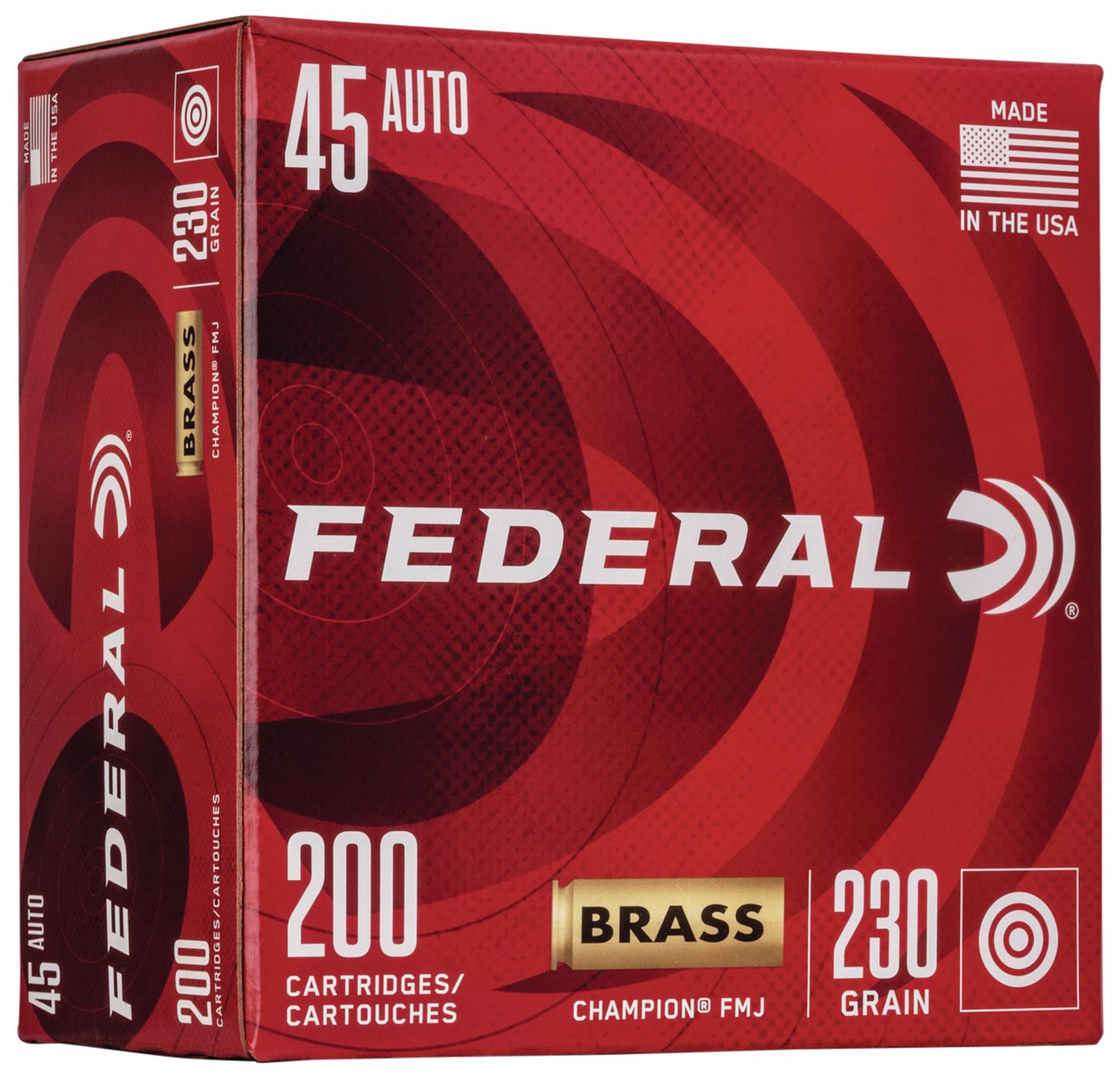 Federal Cartridge WM52332 Champion Training 45ACP 230gr Full Metal Jacket 2