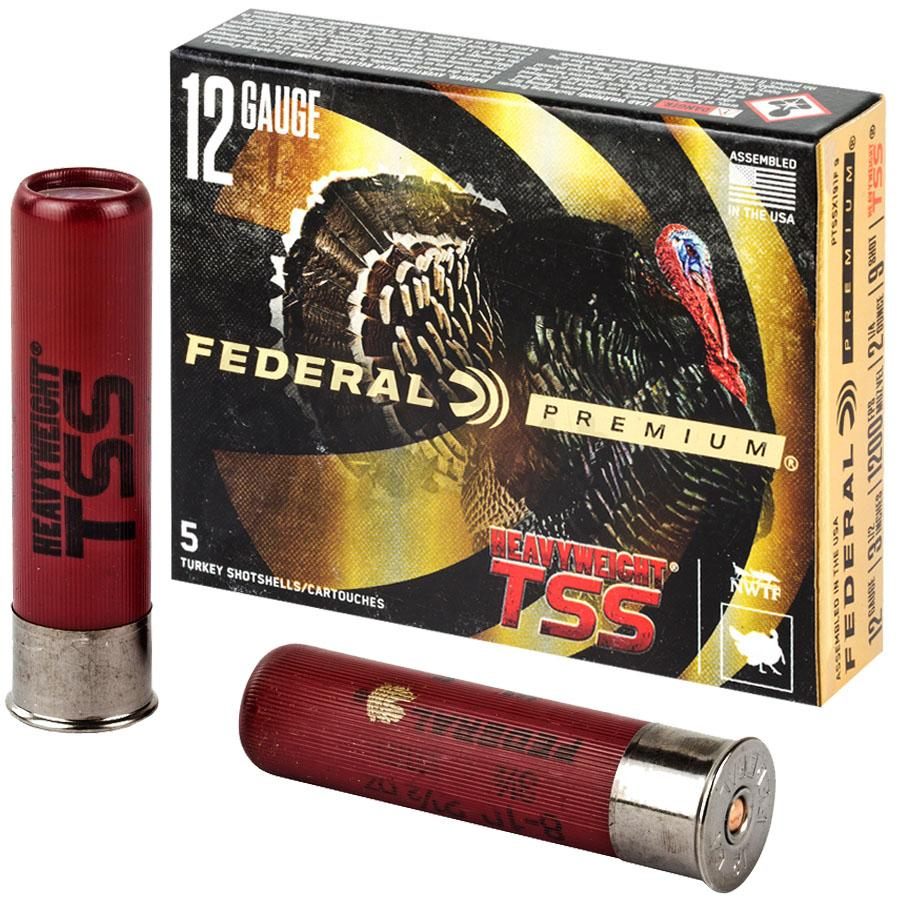Federal PTSSX191F7 Premium Turkey Heavyweight TSS 12 Gauge 3.50in 2 1/4oz 7 view 2
