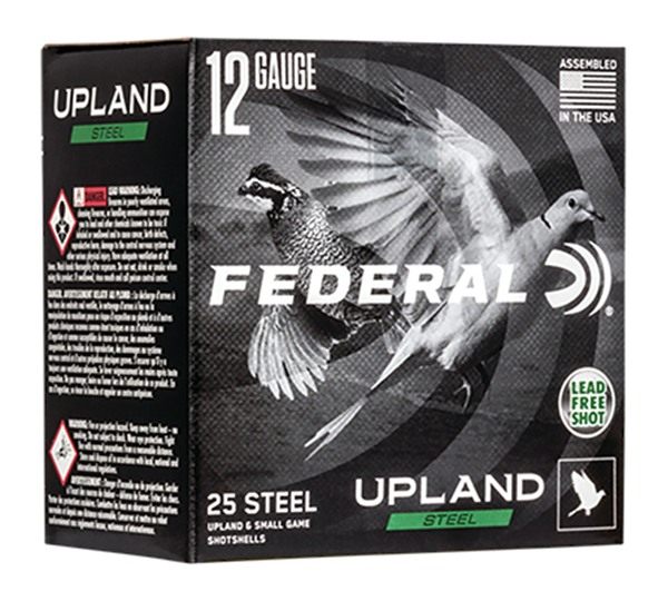 Federal USH126 Upland Field Range 12 Gauge 2.75in 1 1/8oz 6 Shot 25 Per Box view 2