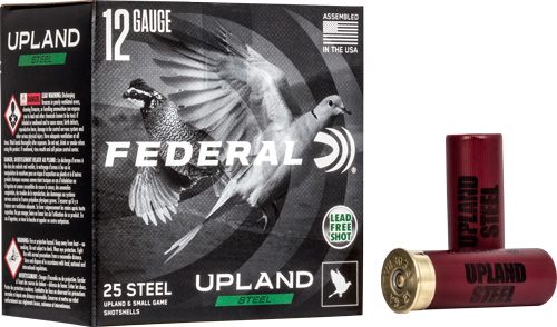 Federal USH1275 Upland Field Range 12 Gauge 2.75in 1 1/8oz 7.5 Shot 25 Per view 3
