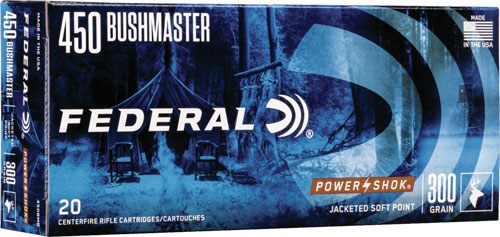 Federal 450BMB Power-Shok 450 Bushmaster 300gr Jacketed Soft Point 20 Per B view 2