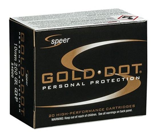Speer 23975GD Gold Dot Personal Protection Short Barrel 45ACP 230gr Hollow view 3