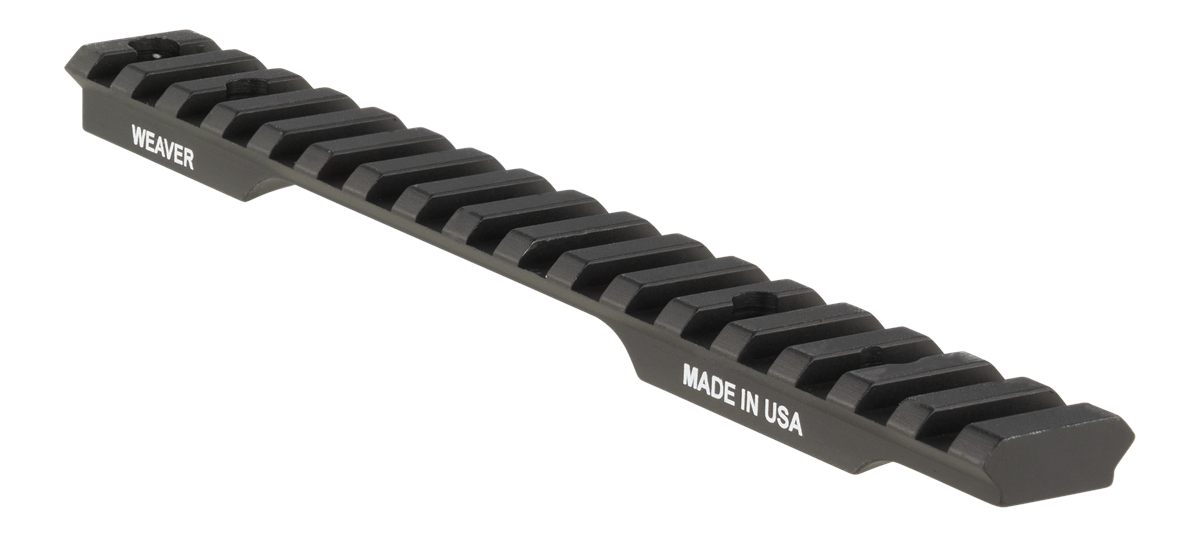 Weaver Savage 110 8-40 0MOA Matte Black Scope Base