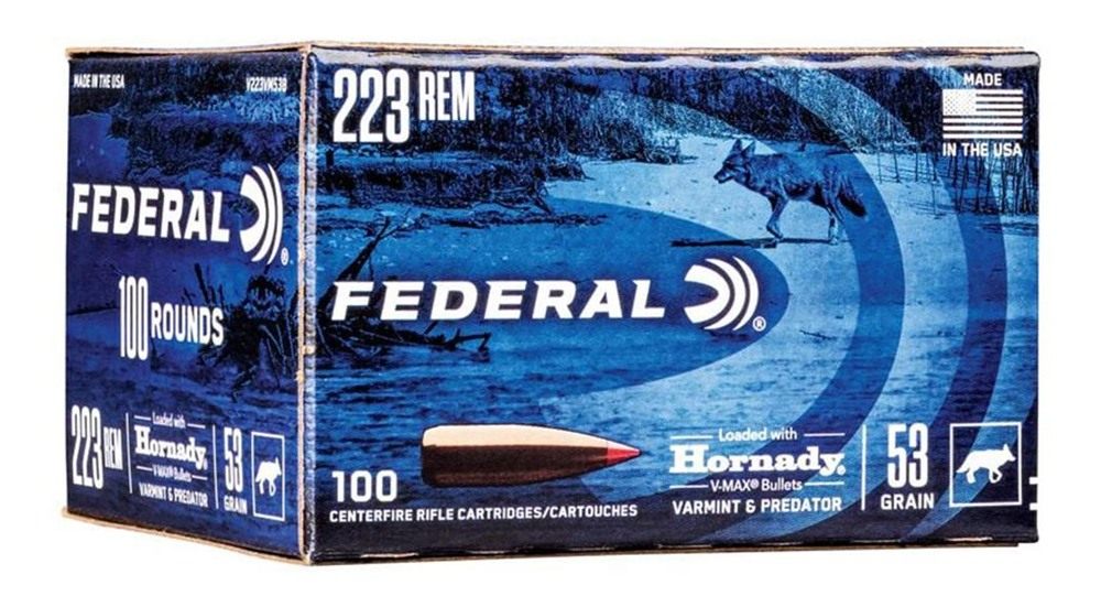 Federal V223VM53 Varmint Predator 223 Rem 53gr Hornady V-Max 20 Per Box/10 view 4