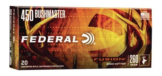 Federal Ammo Fusion 450bm 260gr 20/10
