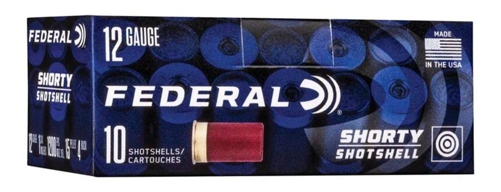 Federal Cartridge SH1294B Shorty 12 Gauge 1.75in 15/16oz 4 BuckShot 15 Pell view 3