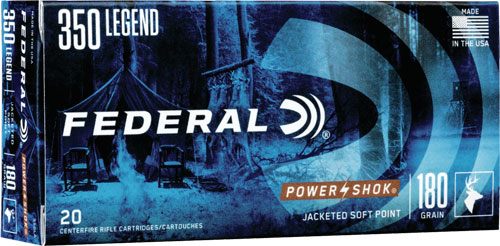 Federal 350LA Power-Shok 350 Legend 180gr Jacketed Soft Point 20 Per Box/10 view 2