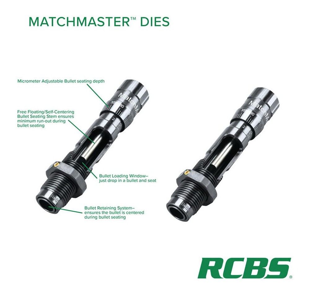 RCBS MATCHMASTER COMPETITION SEAT DIE .300 NORMA MAG_31540 view 2