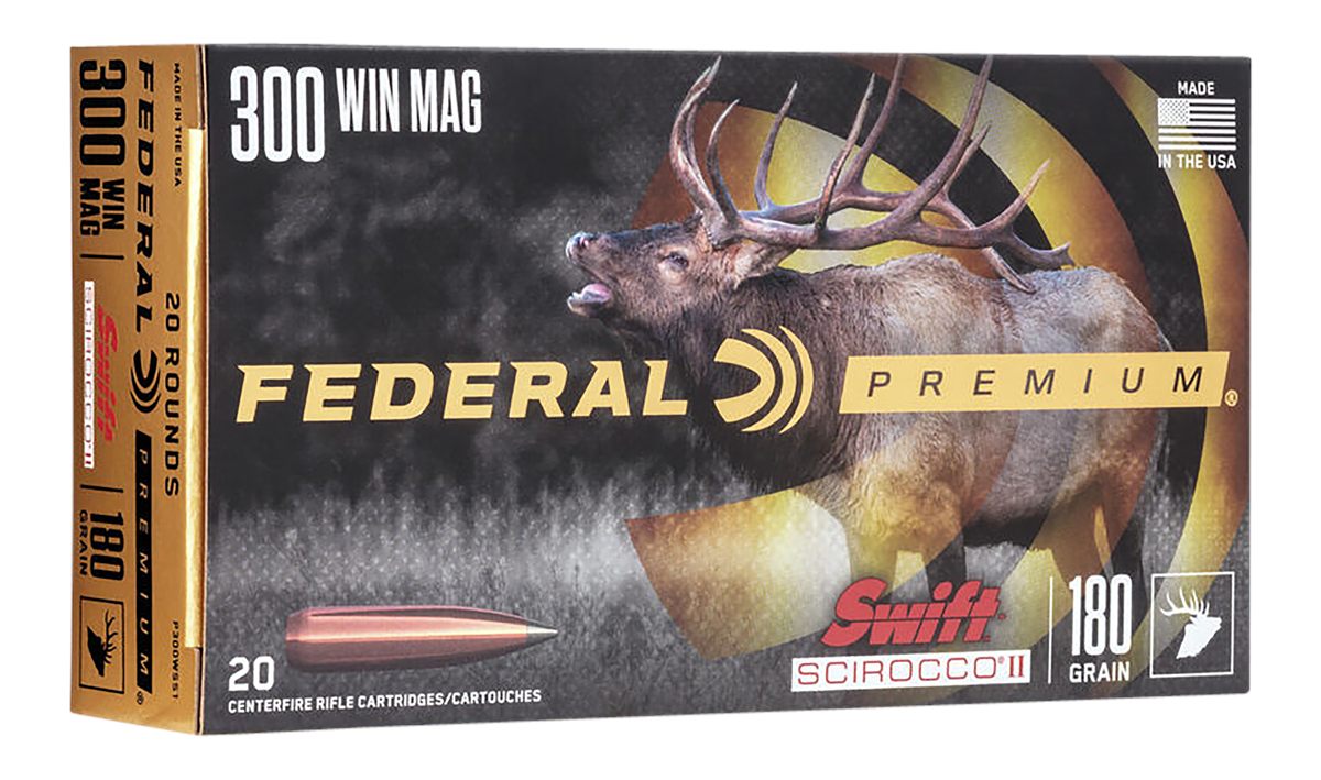 Federal P300WSS1 Premium 300 WinMag 180gr Swift Scirocco II 20 Per Box/10 C