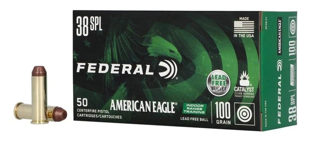 Federal American Eagle IRT Lead Free Handgun Ammunition .38 Spl 100gr FMJ 9 view 3