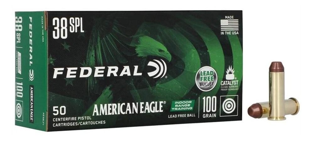 Federal American Eagle IRT Lead Free Handgun Ammunition .38 Spl 100gr FMJ 9 view 4