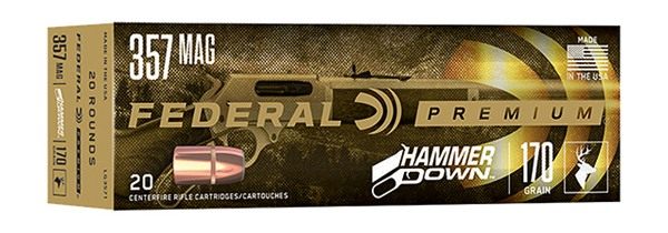 Federal LG3571 Premium HammerDown 357 Mag 170gr Bonded Hollow Point 20 Per view 2