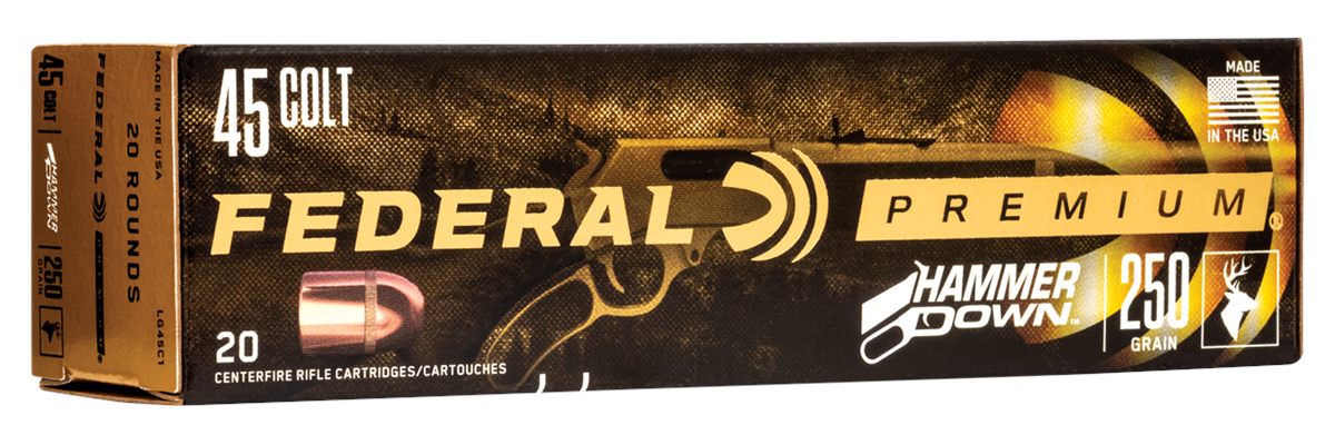 Federal LG45C1 Premium HammerDown 45 Colt 250gr Bonded Hollow Point 20 Per