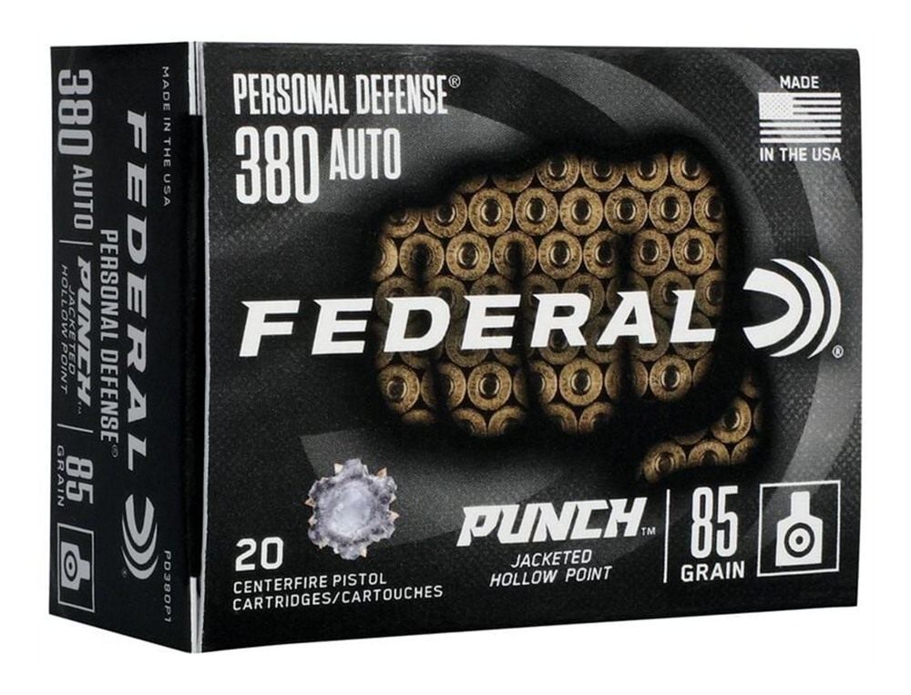 Federal PD380P1 Punch Personal Defense 380ACP 85gr Jacketed Hollow Point 20 view 4