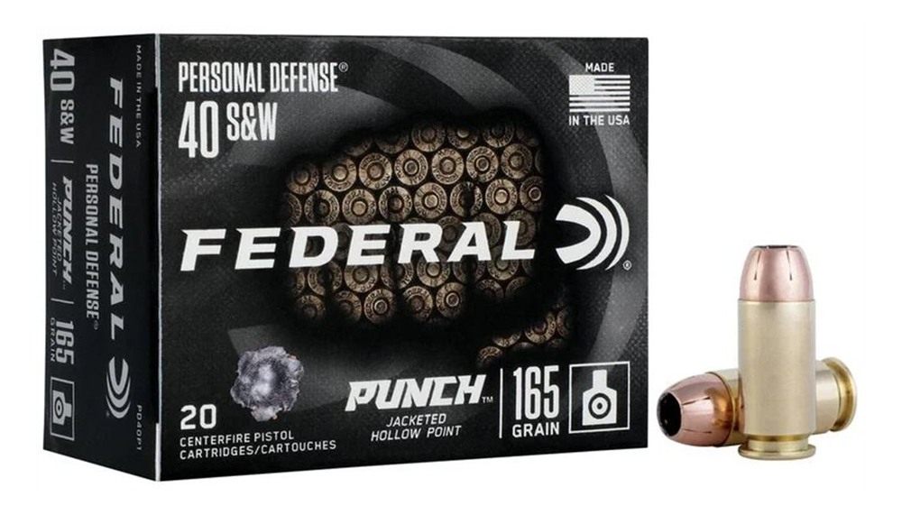 Federal PD40P1 Punch Personal Defense 40S W 165gr Jacketed Hollow Point 20 view 5