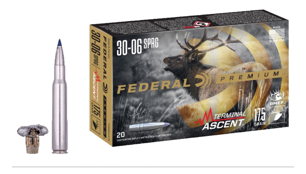 Federal P3006TA1 Premium Terminal Ascent 30-06 Springfield 175gr 20 Per Box view 2
