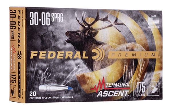 Federal P3006TA1 Premium Terminal Ascent 30-06 Springfield 175gr 20 Per Box view 4