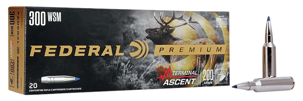 Federal P300WSMTA1 Premium Terminal Ascent 300WSM 200gr 20 Per Box/10 Case