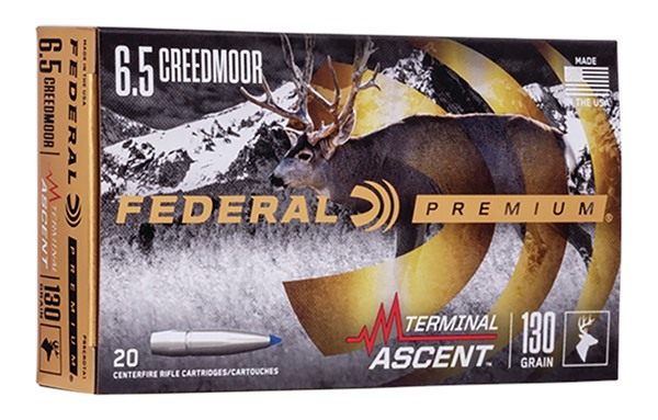 Federal P65CRDTA1 Premium Terminal Ascent 6.5 Creedmoor 130gr 20 Per Box/10 view 2