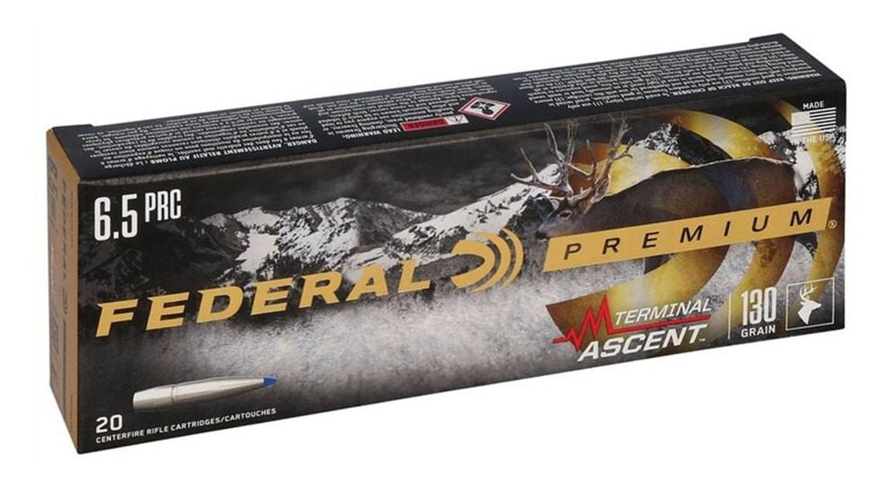 Federal P65PRCTA1 Premium Terminal Ascent 6.5PRC 130gr 20 Per Box/10 Case view 2