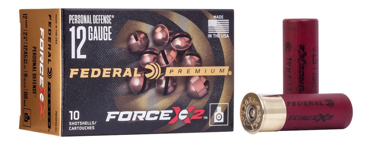 Federal PD12FX200 Premium Force X2 12 Gauge 2.75in 9 Pellets 00 BuckShot 10