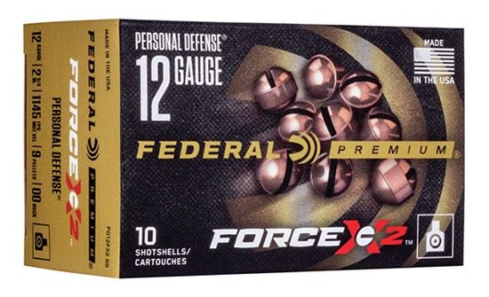 Federal PD12FX200 Premium Force X2 12 Gauge 2.75in 9 Pellets 00 BuckShot 10 view 2