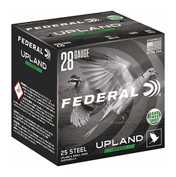 Federal USH286 Upland Field Range 28 Gauge 2.75in 5/8oz 6 Shot 25 Per Box/1 view 2
