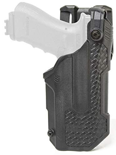 Blackhawk L3D LB B/W Glock 17/19/22/23/31/32/45/47 w/TLR 1/2 LH Box