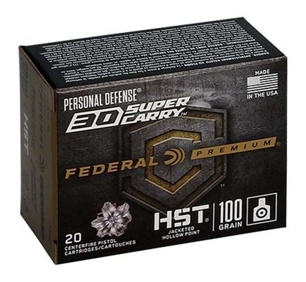 Federal Cartridge P30HST1S Premium Personal Defense 30 Super Carry 100gr HS view 4
