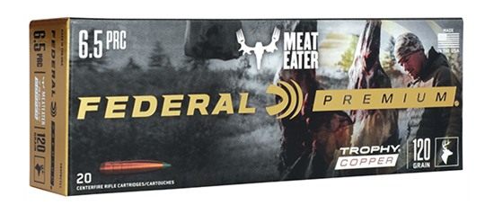 Federal Cartridge P65PRCTC1 Premium 6.5PRC 120gr Trophy Copper 20 Per Box/1 view 2