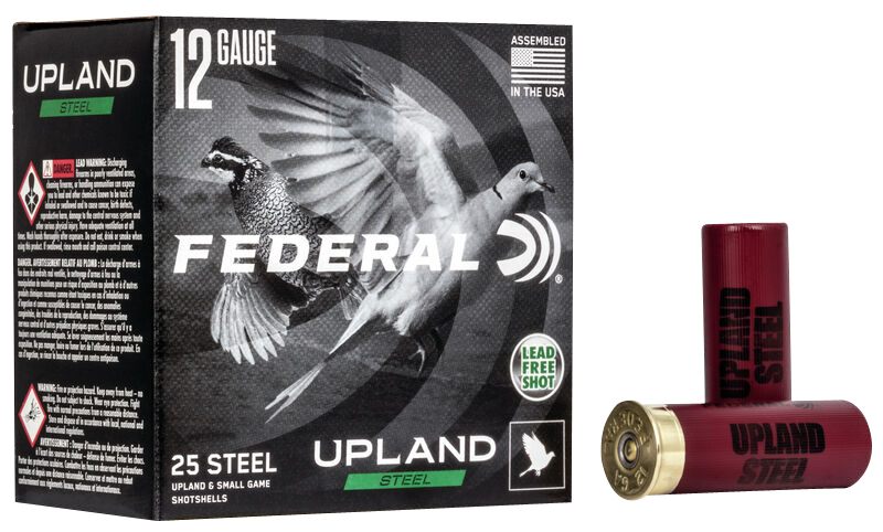 Federal USH1226 Upland Field Range 12 Gauge 2.75in 1oz 6 Shot 25 Per Box/10